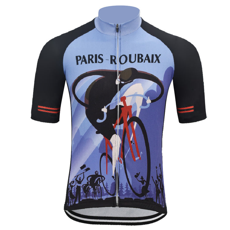 Paris-Roubaix 1896 Men's Short-Sleeved Cycling Jersey