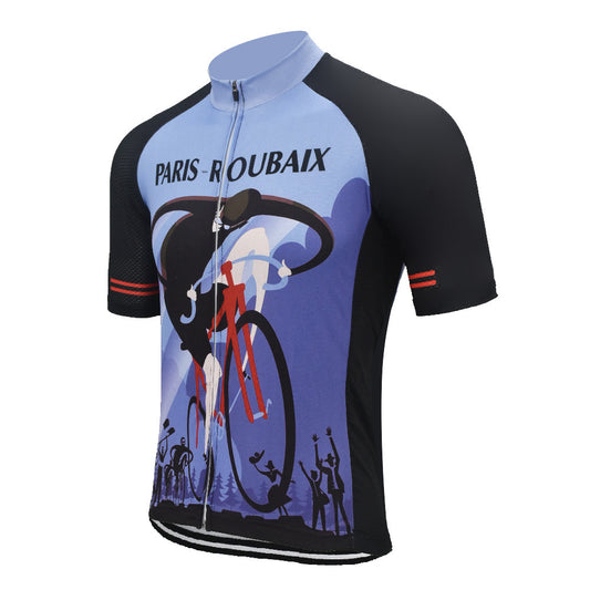 Paris-Roubaix 1896 Men's Short-Sleeved Cycling Jersey