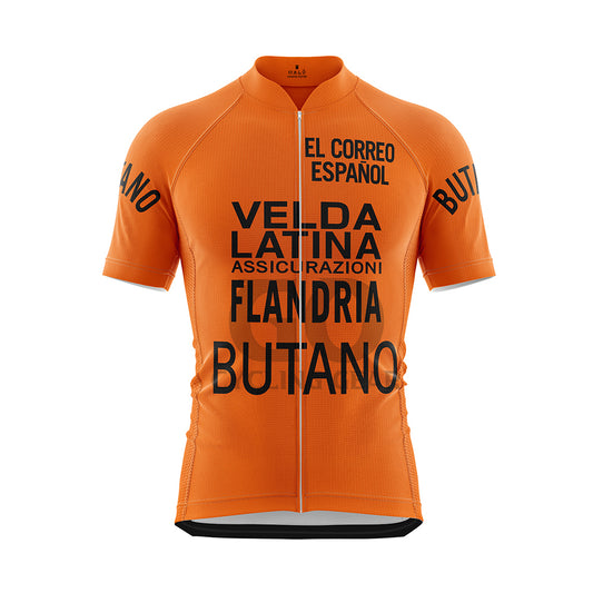 Butano Retro Cycling Jersey Winner Of The Vuelta A Espana 1977