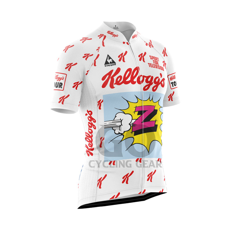 Tour Of Britain King Of The Mountain Retro Cycling Jersey 1990