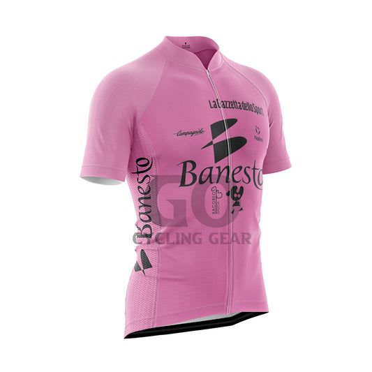 1993 Giro d'Italia Banesto Pink Cycling Jersey