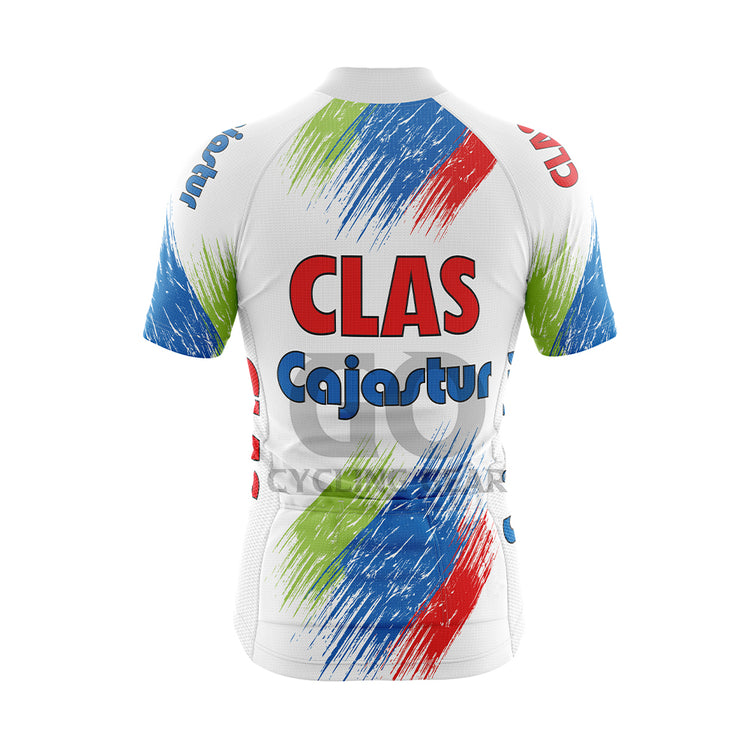 Clas-Cajastur Retro Cycling Jersey