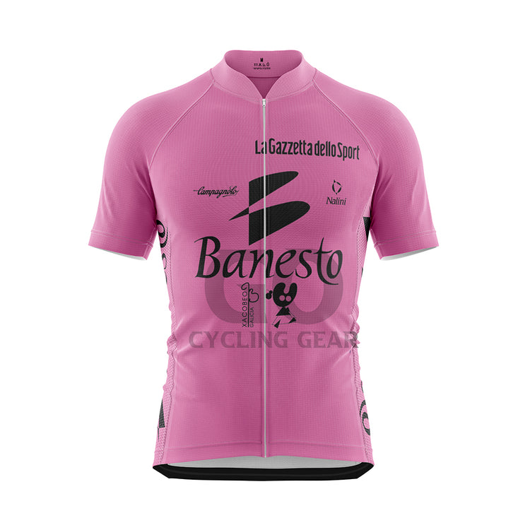 1993 Giro d'Italia Banesto Pink Cycling Jersey