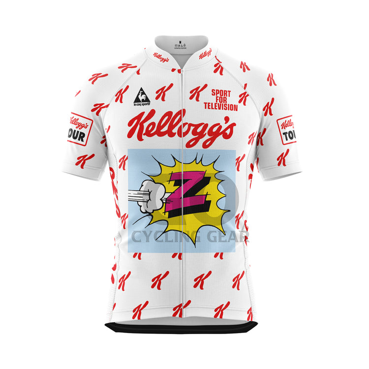 Tour Of Britain King Of The Mountain Retro Cycling Jersey 1990