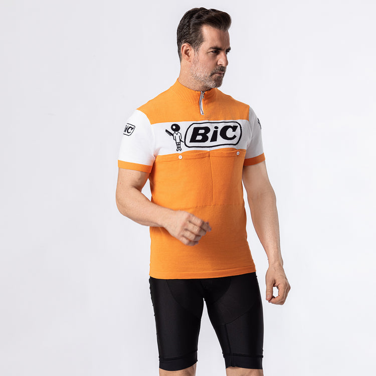 Maillot de cyclisme en laine Bic