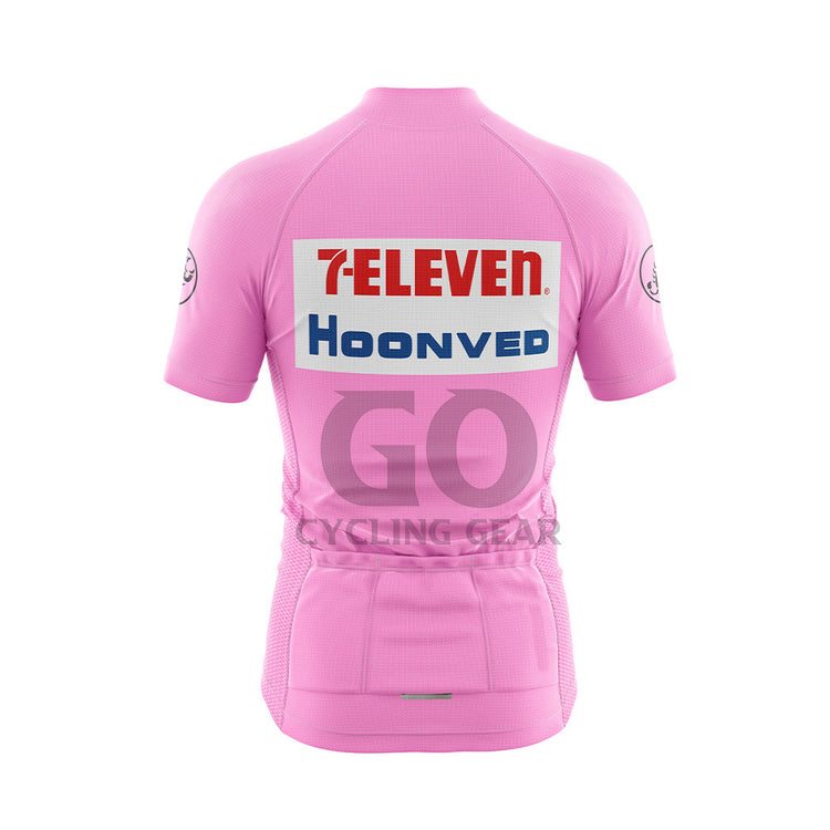 7-11 Eleven Pink Cycling Jersey Andy Hampsten