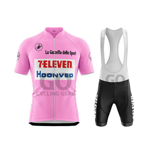 7-11 Eleven Pink Cycling Kits Andy Hampsten