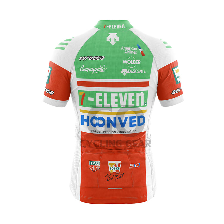 7-11 Eleven hoonved Retro Cycling Jersey