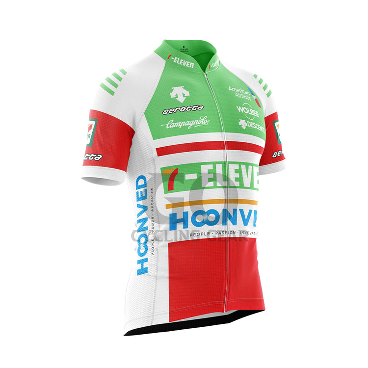 7-11 Eleven hoonved Retro Cycling Jersey