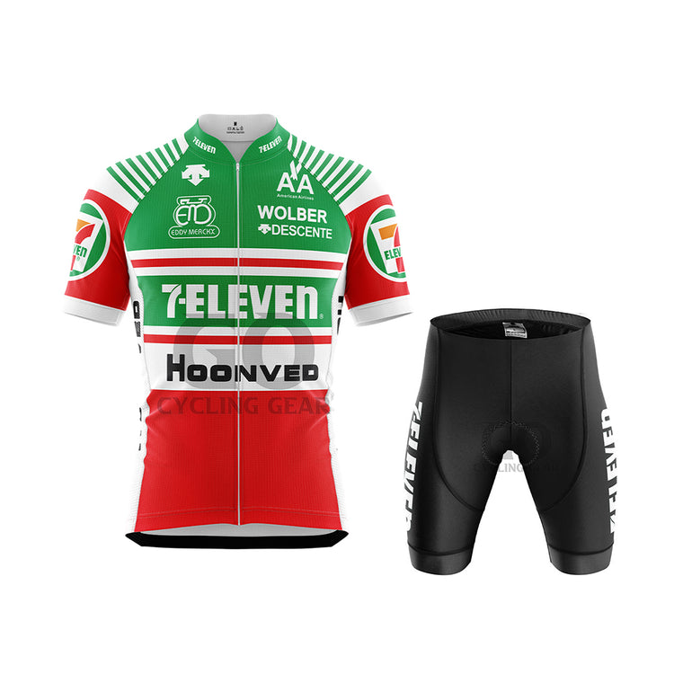 7-Eleven Retro Short Sleeve Cycling Kits