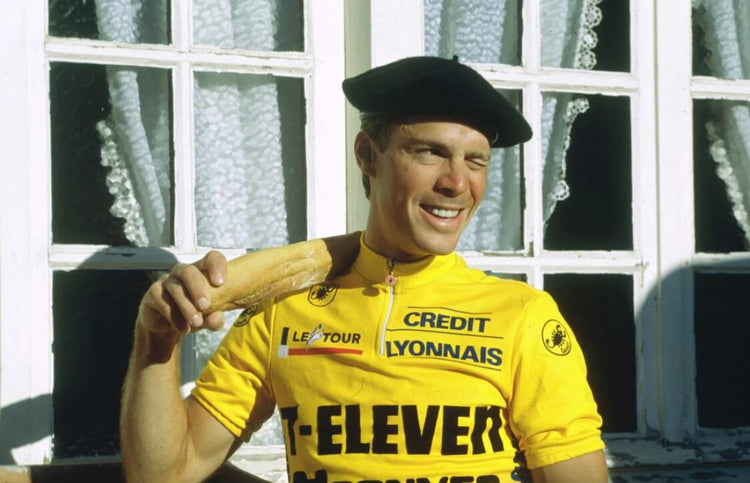 7-Eleven Retro Yellow Cycling Jersey-1990