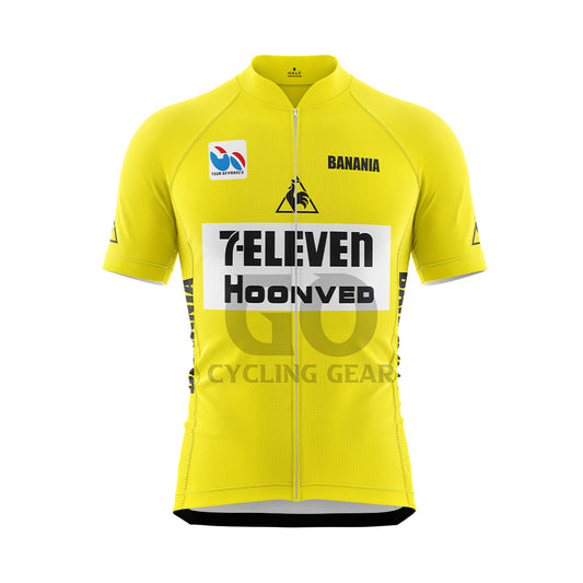 7 11 Eleven Yellow Cycling Jersey Tour de France