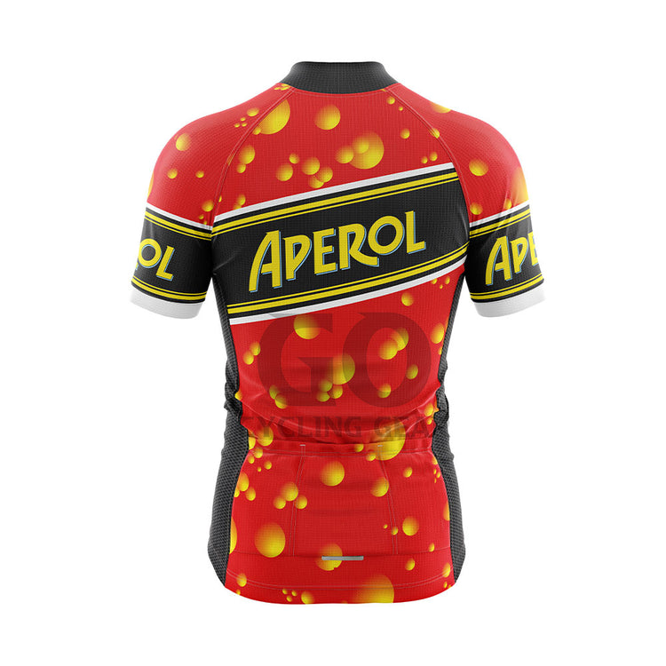 Aperol Retro Short Sleeve Cycling Jersey