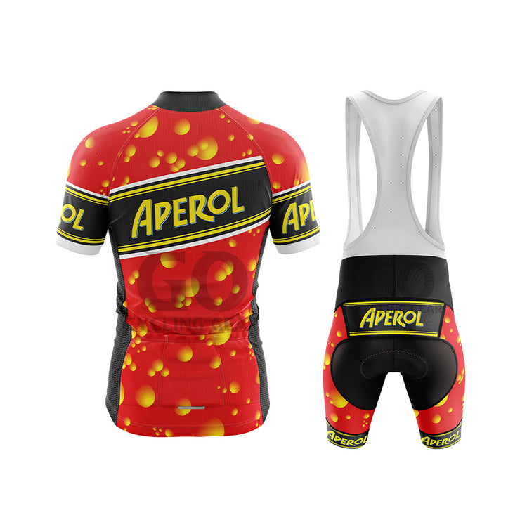 Aperol Retro Short Sleeve Cycling Kits