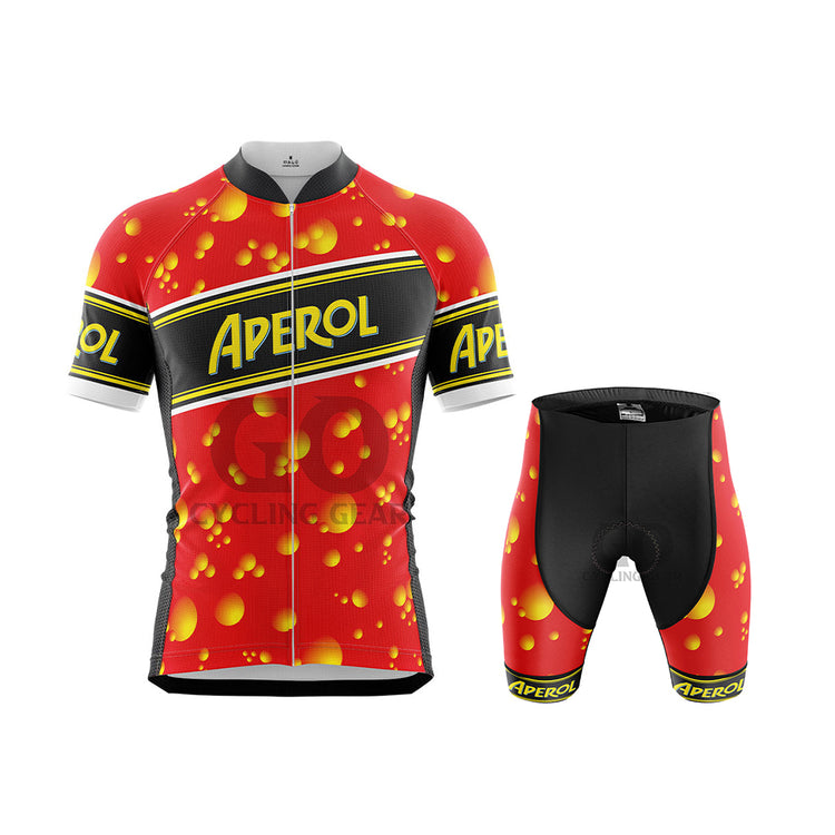 Aperol Retro Short Sleeve Cycling Kits