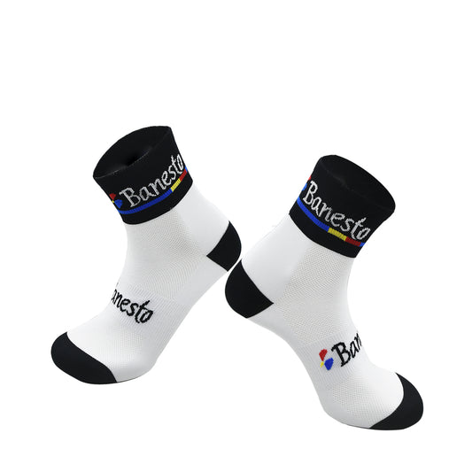 Banesto Cycling Socks Mid Length