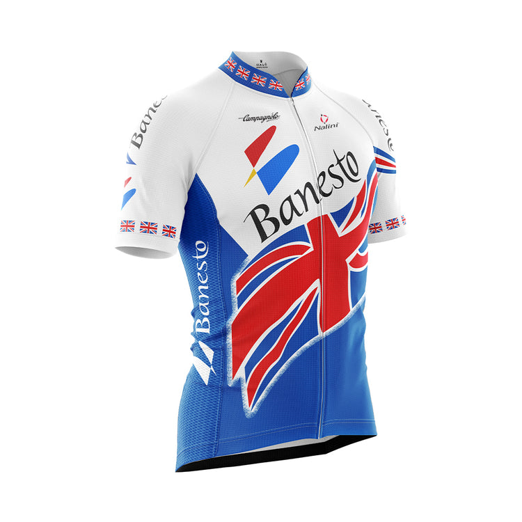 Banesto British Champion Retro Cycling Jersey 1998