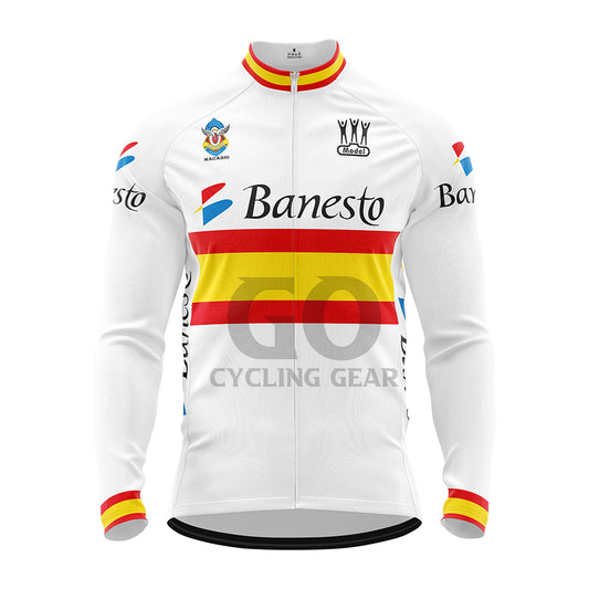 Banesto Long Sleeve CyclingJersey Colombia Worldchampionship 1995