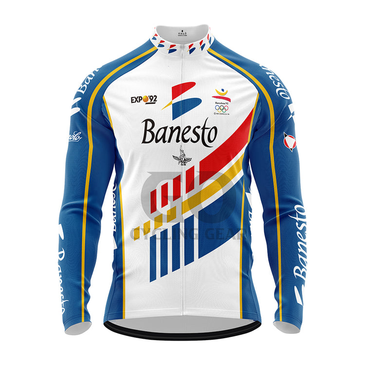 Banesto Long Sleeve Cycling jersey 1992