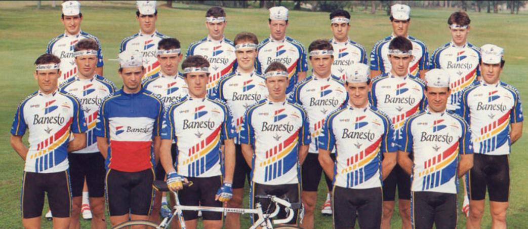 Maillot de cyclisme Banesto 1993