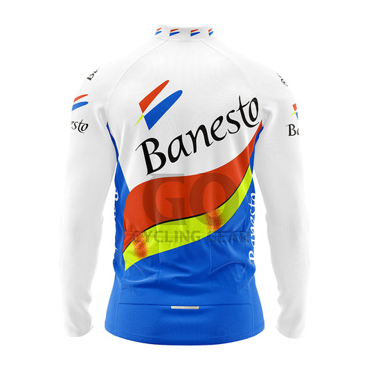 Banesto Retro Long Sleeve Cycling Jersey 1998