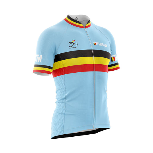 Belgian Men's Short Sleeve Cycling Jersey