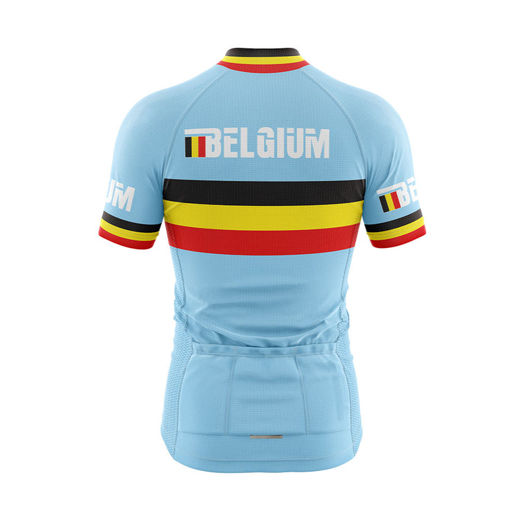 Belgian Men's Short Sleeve Cycling Jersey