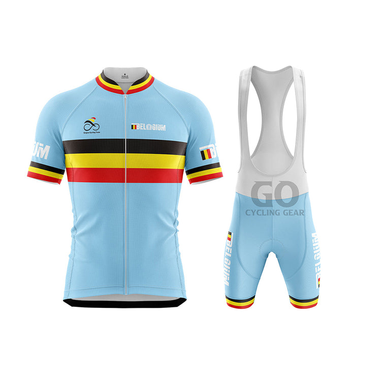 Belgium Men's Short Sleeve Cycling Kits