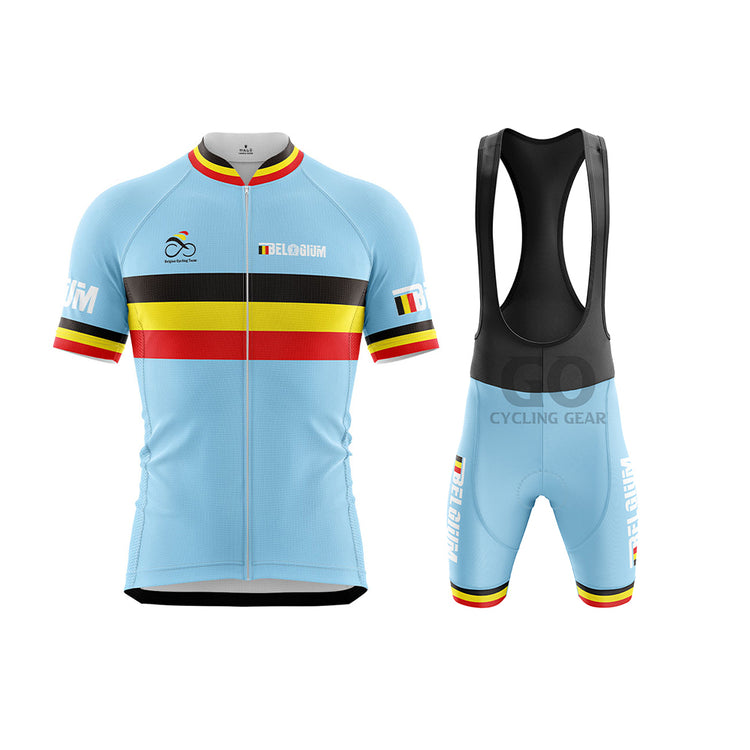 Belgium Men's Short Sleeve Cycling Kits