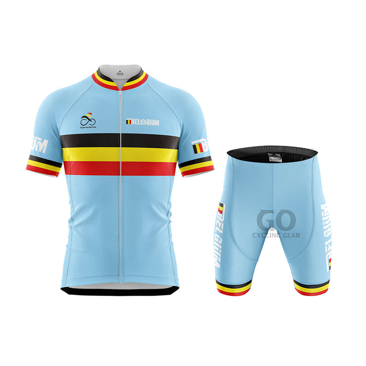 Belgium Men's Short Sleeve Cycling Kits