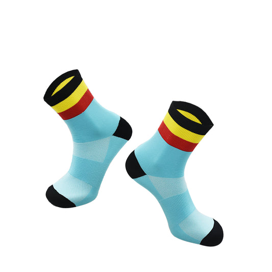 Belgium National Cycling Socks Mid Length