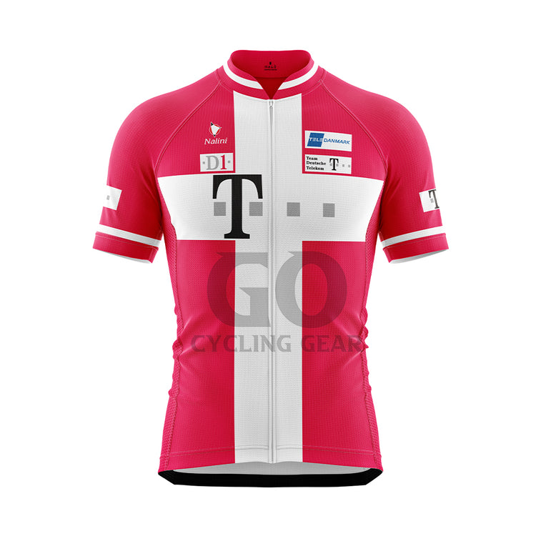 Bjarne Riis Team Deutsche Telekom 1996 Danish national champion Jersey