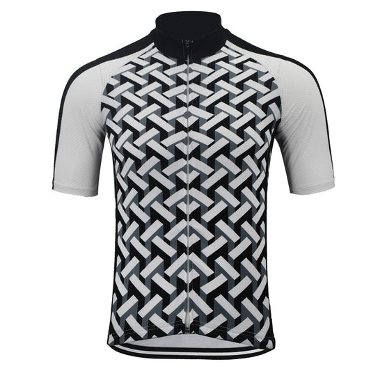 Black white creativity Men's Cycling Jersey