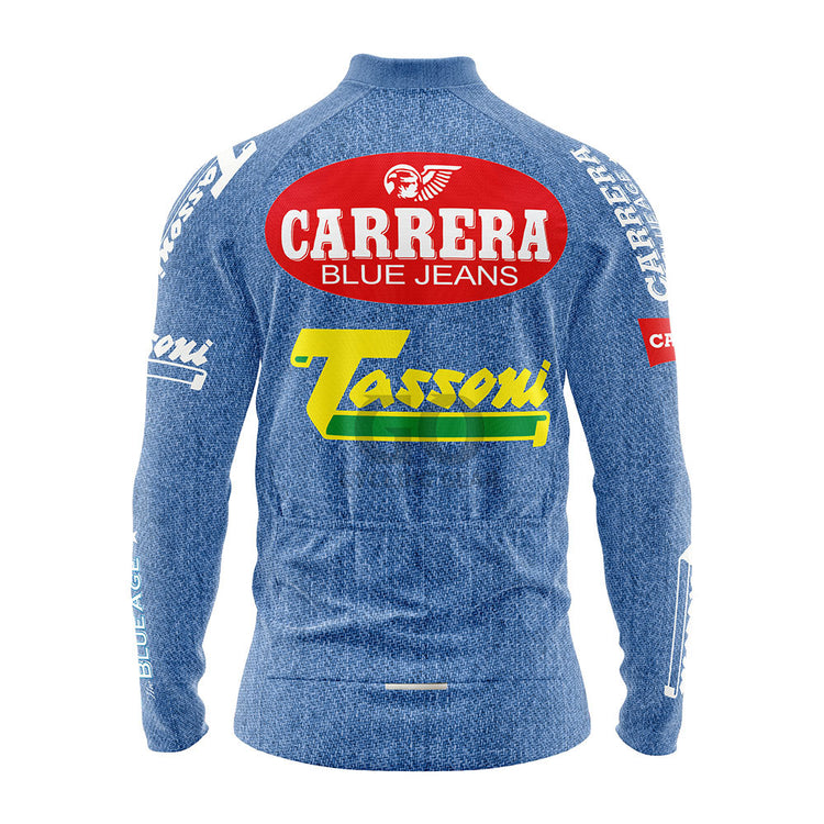 Carrera Jeans Tassoni Long Sleeve Cycling Jersey