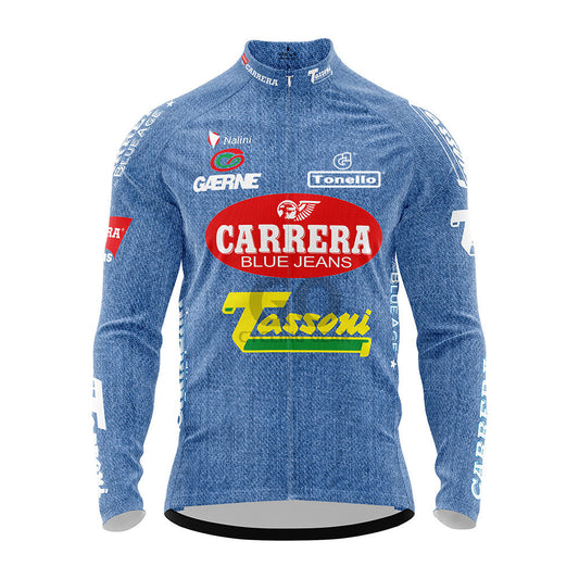 Carrera Jeans Tassoni Long Sleeve Cycling Jersey