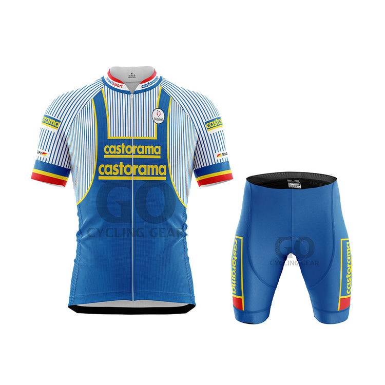 Castorama Retro Short Sleeve Cycling Kits