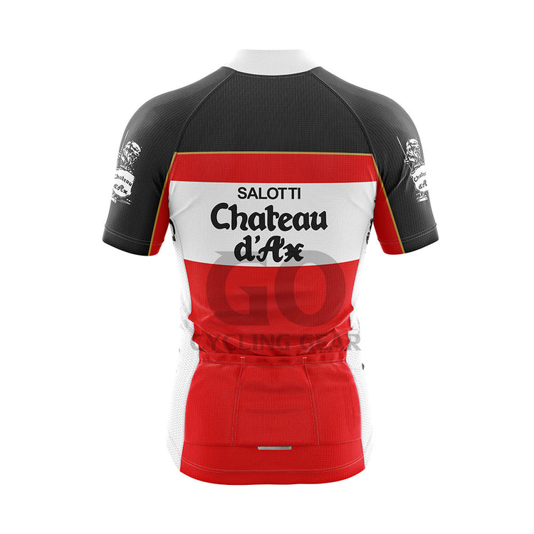 Chateau D'Ax Salotti Retro Cycling Jersey