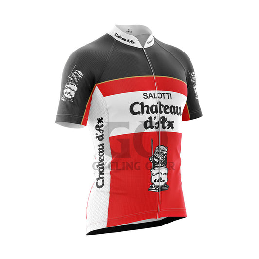 Chateau D'Ax Salotti Retro Cycling Jersey