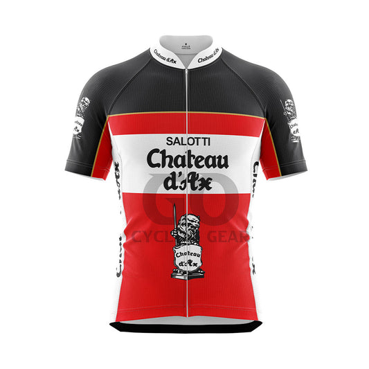 Chateau D'Ax Salotti Retro Cycling Jersey