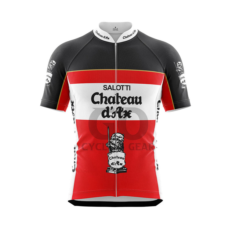 Chateau D'Ax Salotti Retro Cycling Jersey