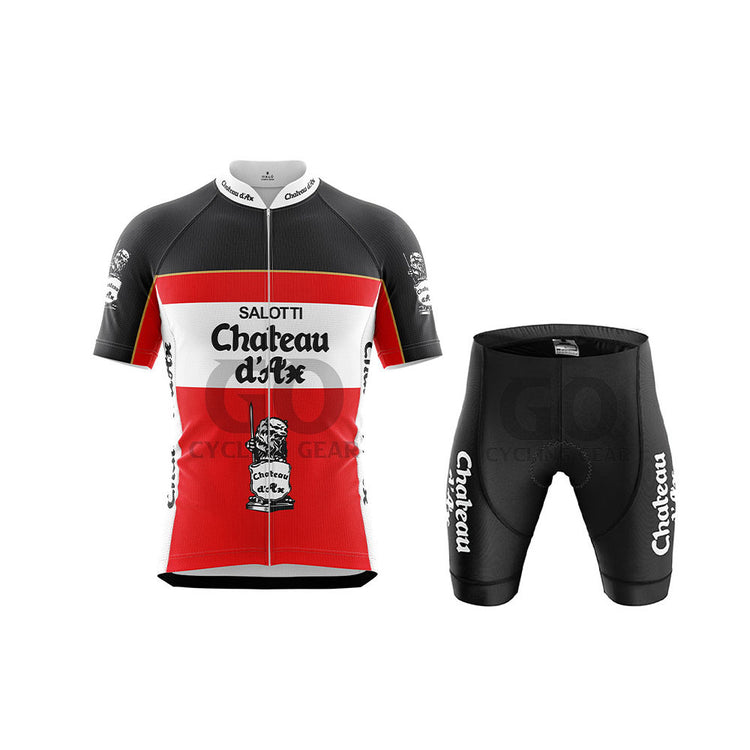 Chateau D'Ax Salotti Retro Cycling Kits