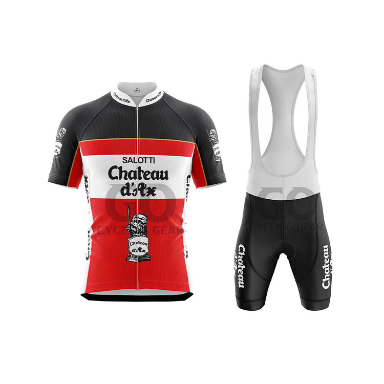 Chateau D'Ax Salotti Retro Cycling Kits