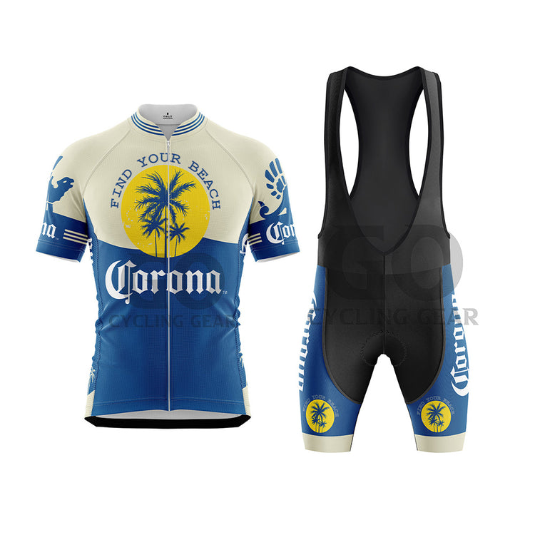 Corona Beer Men's  Short Sleeve Cycling Kits