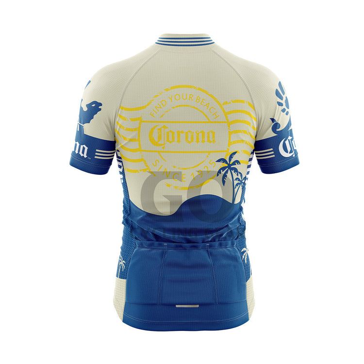 Corona beer Short Sleeve Cycling Jersey