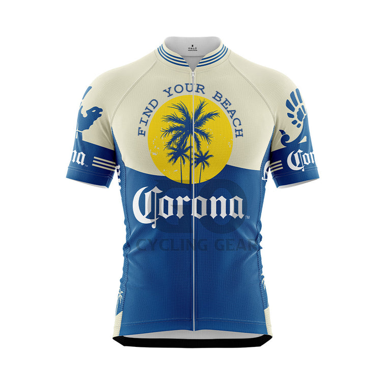 Corona beer Short Sleeve Cycling Jersey