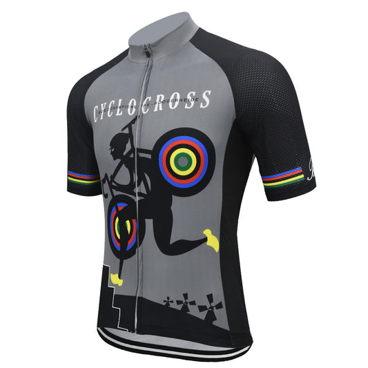 Maillot de cyclisme à manches courtes Cyclocross pour hommes