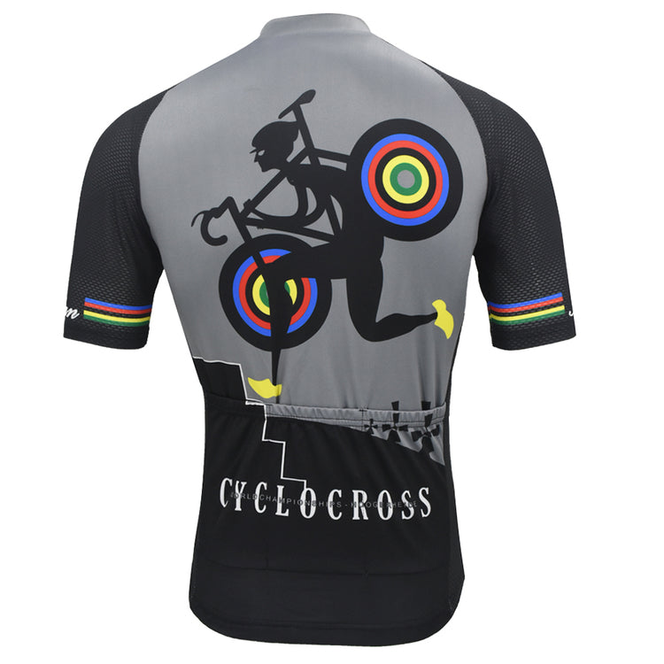 Cyclocross Kurzarm-Radtrikot für Herren