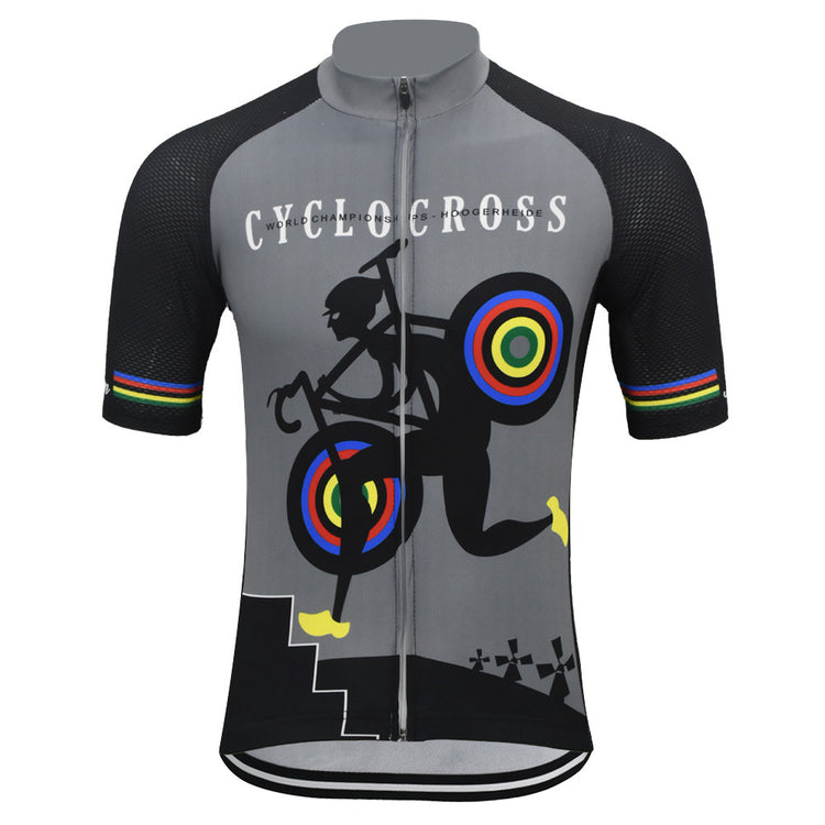 Maillot de cyclisme à manches courtes Cyclocross pour hommes