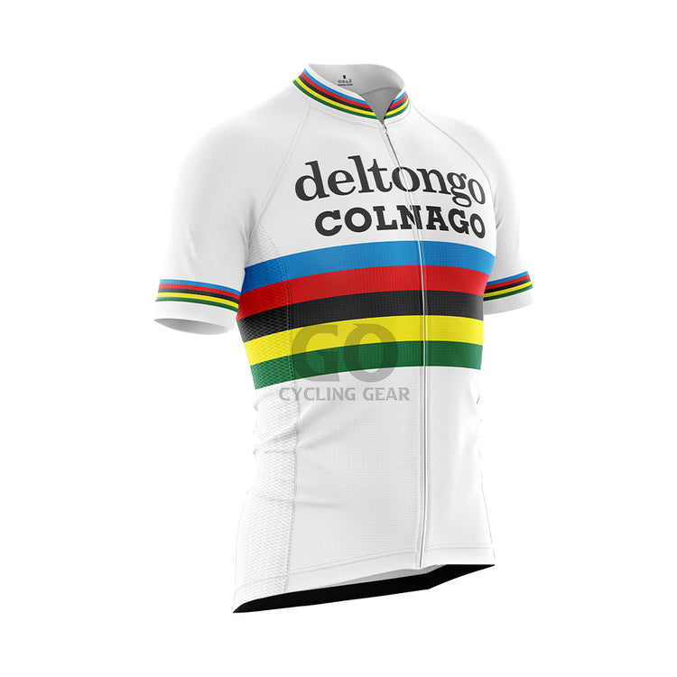 Del Tongo Maglificio Champion Retro Cycling Jersey