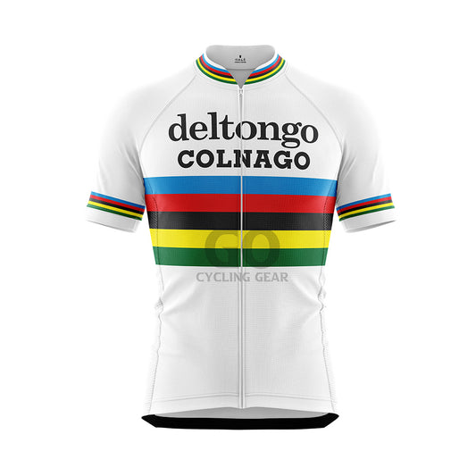 Del Tongo Maglificio Champion Retro Cycling Jersey